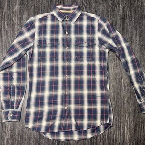 G.H Bass LS plaid button up - Size: Small